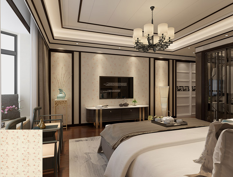 花開半夏 集成墻面